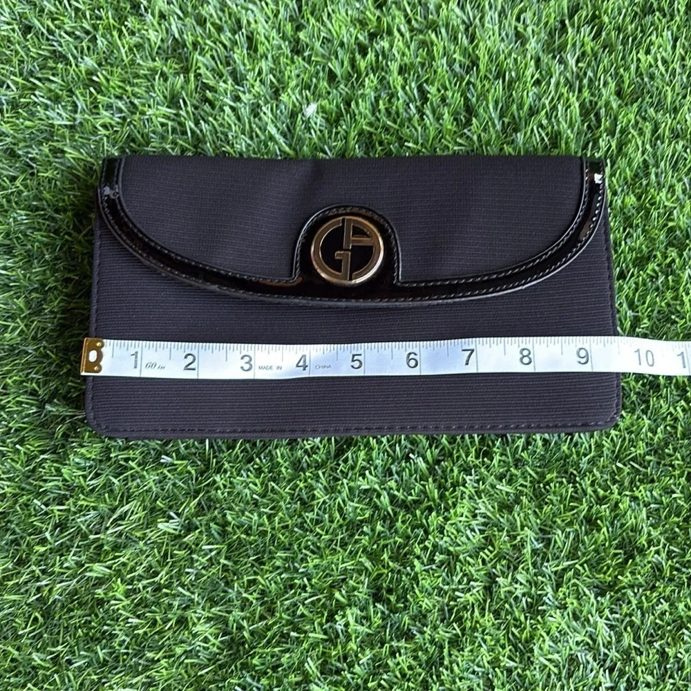 GIORGIO ARMANI Beauty Luxury Black Makeup Travel Cosmetic Bag
